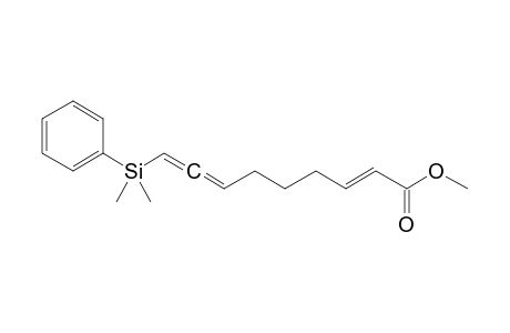 (2E)-9-[dimethyl(phenyl)silyl]nona-2,7,8-trienoic acid methyl ester