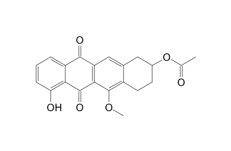 (7-hydroxy-5-methoxy-6,11-dioxo-1,2,3,4-tetrahydrotetracen-2-yl) acetate