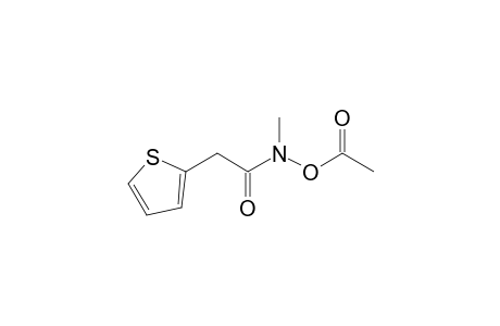 N-Acetoxy-N-methyl-2-(2-thienyl)acetamide