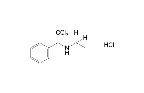 N-ethyl-a-(trichloromethyl)benzylamine, hydrochloride