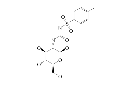 2-DEOXY-2-(4-METHYLPHENYLSULFONYLUREA)-D-GLUCOPYRANOSE;BETA-ISOMER
