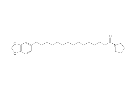 PA-C15:0 [5-(3,4-Methylenedioxyphenyl)pentadecylpyrrolidinamide]