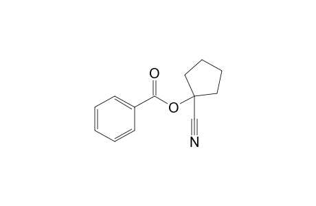1-Cyanocyclopentyl benzoate