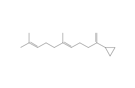 [(4E)-5,9-dimethyl-1-methylene-deca-4,8-dienyl]cyclopropane