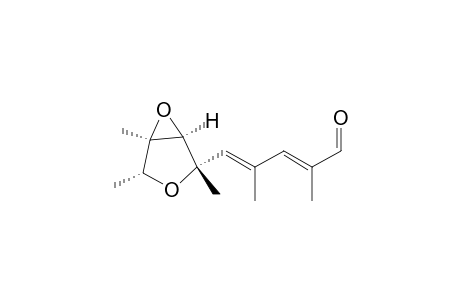 [1.alpha.,2.alpha.(2E,4E),4.alpha.,5.alpha.]-2,4-Dimethyl-5-(2,4,5-trimethyl-3,6-dioxabicyclo[3.1.0]hex-2-yl)-2,4-pentadienal