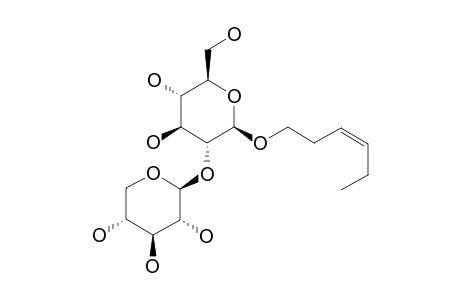 (Z)-HEX-3-EN-1-OL-O-BETA-D-XYLOPYRANOSYL-(1''->2')-BETA-D-GLUCOPYRANOSIDE