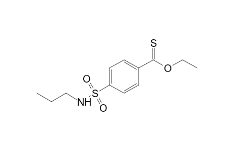 p-(propylsulfamoyl)thiobenzoic acid, O-ethyl ester
