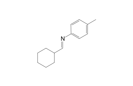 Cyclohexanecarboxaldehyde 4-tolylimine