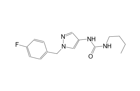 N-butyl-N'-[1-(4-fluorobenzyl)-1H-pyrazol-4-yl]urea
