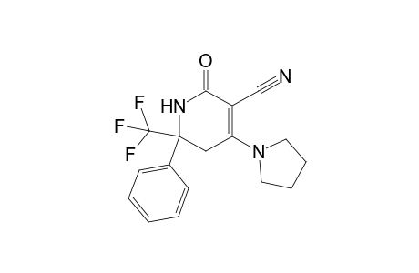 6-keto-2-phenyl-4-pyrrolidino-2-(trifluoromethyl)-1,3-dihydropyridine-5-carbonitrile