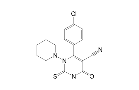 PIPERIDINIUM-5-CYANO-6-(4-CHLOROPHENYL)-4-OXO-2-THIOXO-1,2,3,4-TETRAHYDROPYRIMIDINATE-SALT