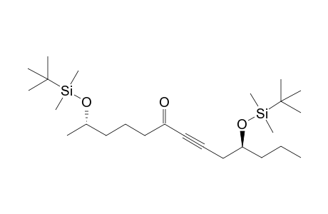 (2S,10S)-2,10-bis[[tert-butyl(dimethyl)silyl]oxy]-7-tridecyn-6-one