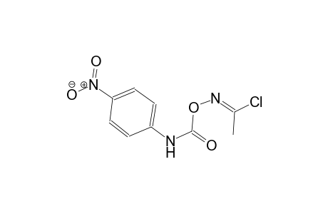 (1E)-N-{[(4-nitroanilino)carbonyl]oxy}ethanimidoyl chloride
