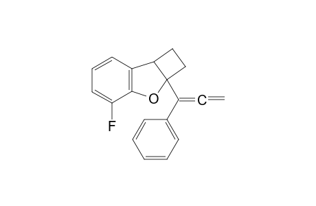 4-fluoro-2a-(1-phenylpropa-1,2-dienyl)-2,7b-dihydro-1H-cyclobuta[b]benzofuran