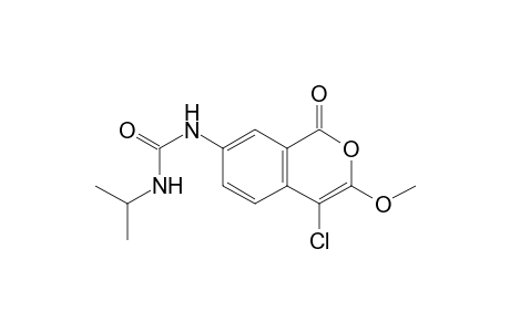 1-(4-Chloranyl-3-methoxy-1-oxidanylidene-isochromen-7-yl)-3-propan-2-yl-urea