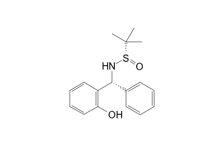(S)-N-((R)-(2-Hydroxyphenyl)(phenyl)methyl)-2-methylpropane-2-sulfinamide
