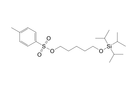 5-[(Triisopropylsilyl)oxy]pentyl 4-Methylbenzenesulfonate