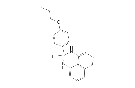 1H-perimidine, 2,3-dihydro-2-(4-propoxyphenyl)-