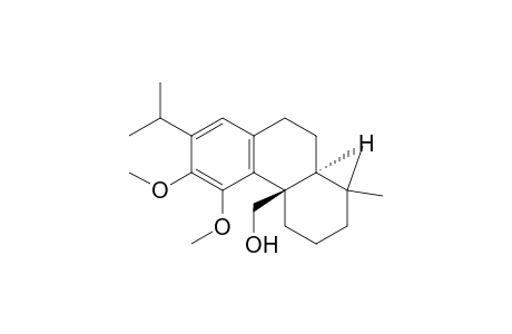 4a(2H)-Phenanthrenemethanol, 1,3,4,9,10,10a-hexahydro-5,6-dimethoxy-1,1-dimethyl-7-(1-methylethyl) -, (4aR-trans)-