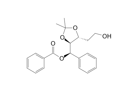 (1R,2S,3R)-1-Benzoyloxy-5-hydroxy-2,3-isopropylidenedioxy-1-phenylpentane