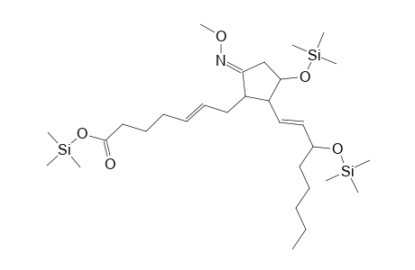 (E)-7-[(5E)-5-methoxyimino-3-trimethylsilyloxy-2-[(E)-3-trimethylsilyloxyoct-1-enyl]cyclopentyl]-5-heptenoic acid trimethylsilyl ester