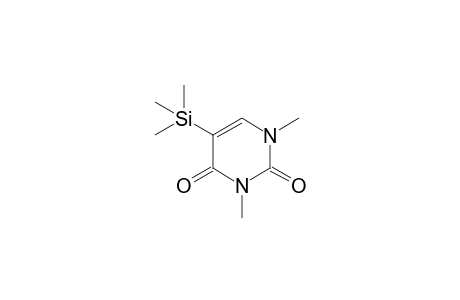 1,3-Dimethyl-5-trimethylsilyl-pyrimidine-2,4-dione