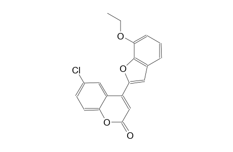 2H-1-benzopyran-2-one, 6-chloro-4-(7-ethoxy-2-benzofuranyl)-