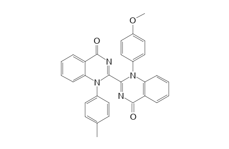 N'-(4-Methoxyphenyl)-N-(4-tolyl)bis(quinazolin-4-on-2-yl)