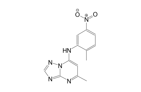 5-methyl-N-(2-methyl-5-nitrophenyl)[1,2,4]triazolo[1,5-a]pyrimidin-7-amine