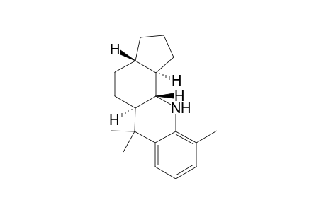 (3aS,5aR,11aS,11bR)-6,6,10-Trimethyl-2,3,3a,4,5,5a,6,11,11a,11b-decahydro-1H-11-aza-cyclopenta[a]anthracene