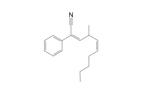 (2Z,5Z)-4-methyl-2-phenyldeca-2,5-dienenitrile