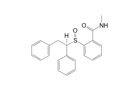 2-((R)-1,2-Diphenyl-ethanesulfinyl)-N-methyl-benzamide