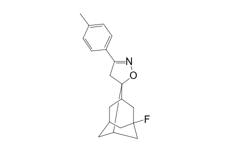 5-FLUORO-3'-(PARA-TOLYL)-4'-HYDROSPIRO-[ADAMANTANE-2:5'-DELTA(2)-ISOXATHIAZOLINE]