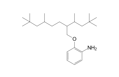 o-{[5,7,7-trimethyl-2-(1,3,3-trimethylbutyl)octyl]oxy}aniline