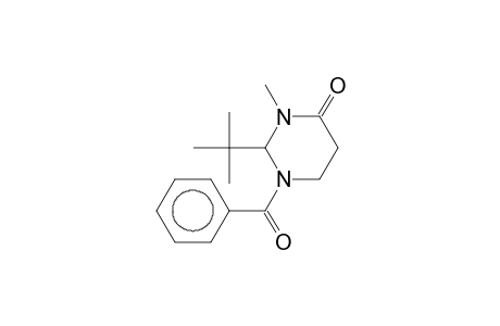 1-Benzoyl-2-tert-butyl-3-methyl-tetrahydro-pyrimidin-4-one