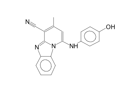 1-(4-Hydroxyanilino)-3-methylpyrido[1,2-a]benzimidazole-4-carbonitrile