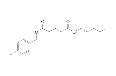 Glutaric acid, 4-fluorobenzyl pentyl ester