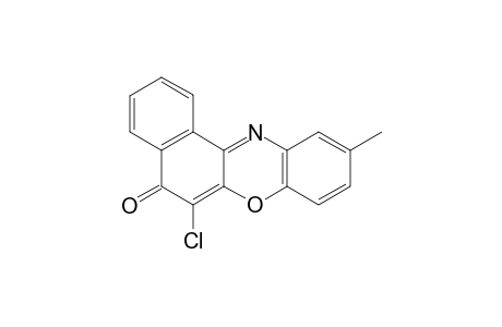 6-Chloro-10-methyl-5H-benzo[a]phenoxazin-5-one