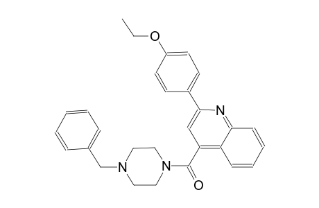 4-[(4-benzyl-1-piperazinyl)carbonyl]-2-(4-ethoxyphenyl)quinoline