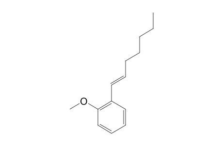 (E)-1-(1-HEPTENYL)-2-METHOXYBENZENE
