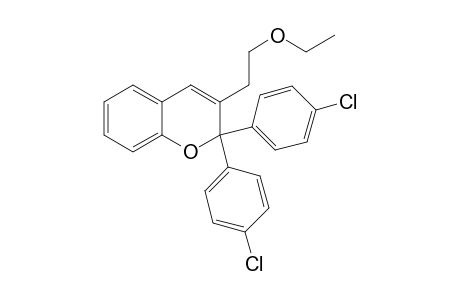 2,2-Bis(4-chlorophenyl)-3-(2-ethoxyethyl)-2H-chromene