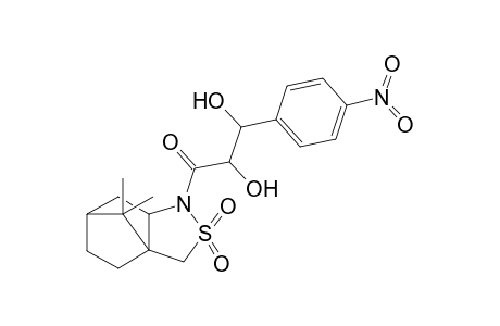 1-[2',3'-Dihydroxy-3'-(4'-nitrophenyl)-1'-oxopropyl]-1,4,5,6,7,7a-hexahydro-8,8-dimethyl-3H-3a,6-methano2.1]benzisothiazole]-2,2-dioxide