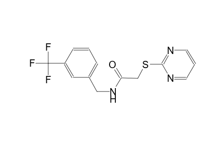 2-(2-pyrimidinylsulfanyl)-N-[3-(trifluoromethyl)benzyl]acetamide