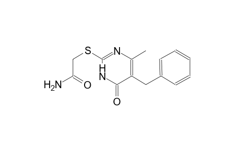 acetamide, 2-[[1,6-dihydro-4-methyl-6-oxo-5-(phenylmethyl)-2-pyrimidinyl]thio]-