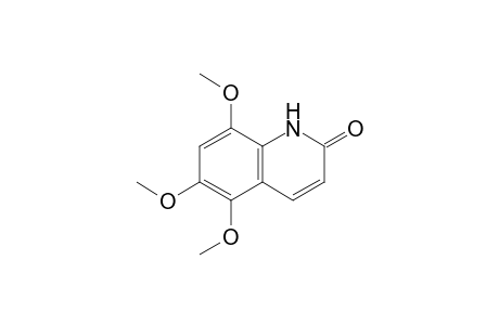 5,6,8-trimethoxy-1H-quinolin-2-one