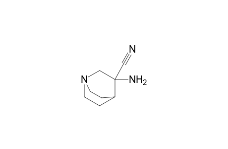 3-Amino-1-azabicyclo[2.2.2]octane-3-carbonitrile