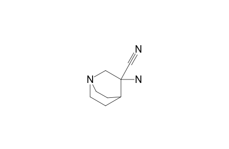 3-Amino-1-azabicyclo[2.2.2]octane-3-carbonitrile