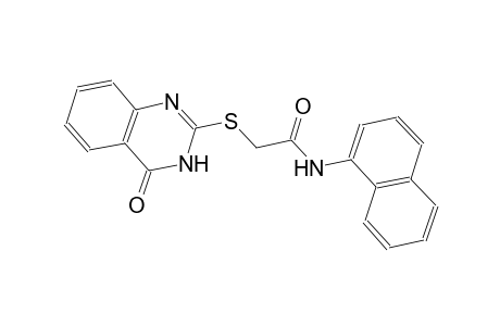 N-(1-naphthyl)-2-[(4-oxo-3,4-dihydro-2-quinazolinyl)sulfanyl]acetamide