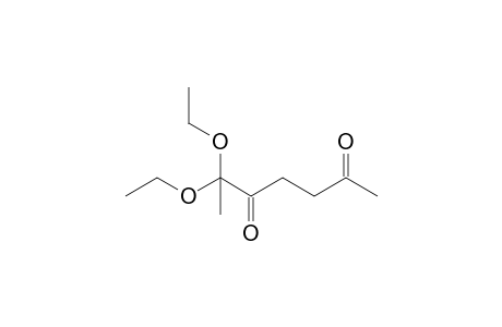 6,6-Diethoxyheptane-2,5-dione