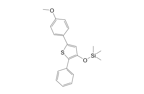 [5-(4-methoxyphenyl)-2-phenyl-3-thiophenyl]oxy-trimethylsilane